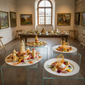 Sztuka i smak: kulinarne inspiracje w krakowskich galeriach